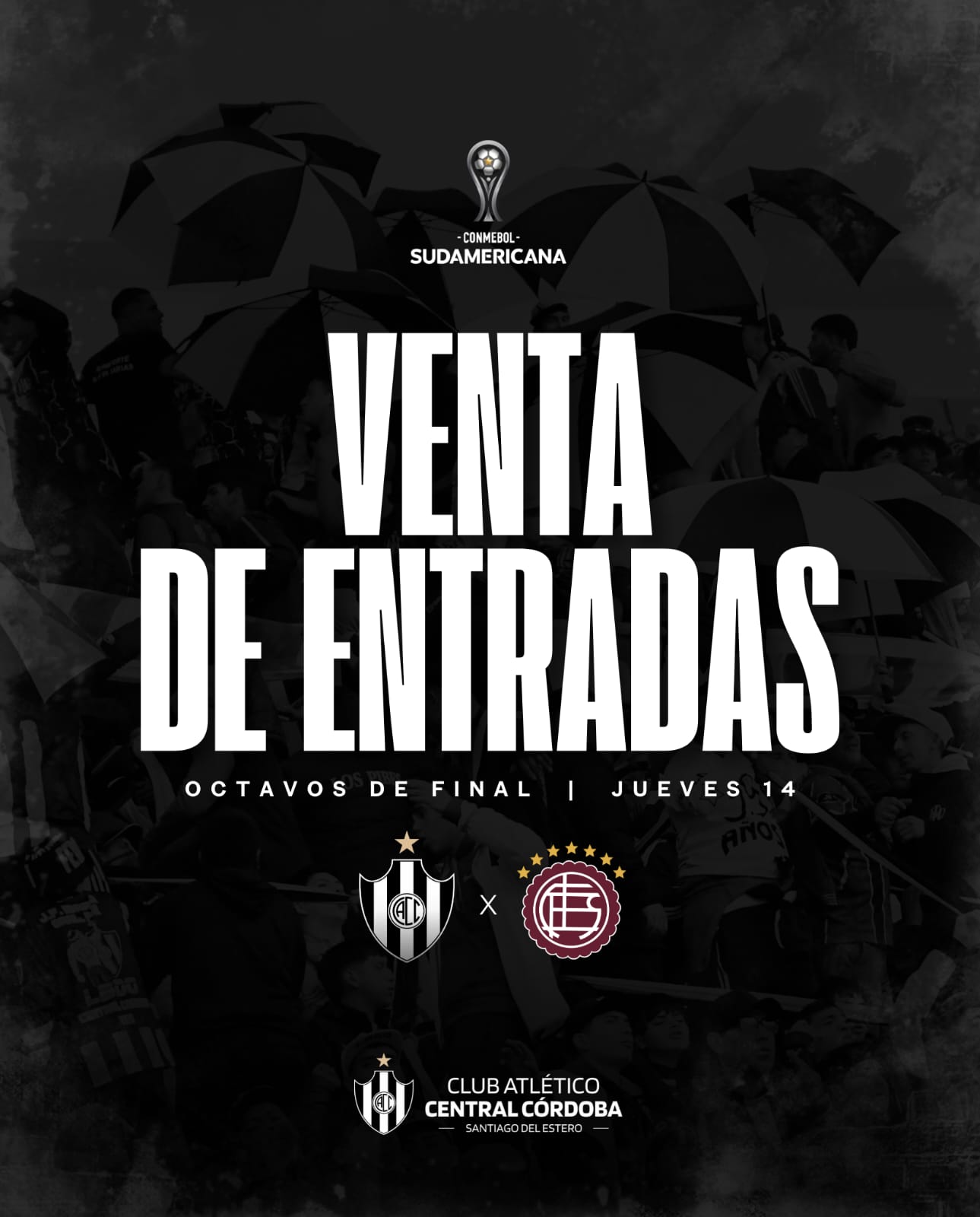 Venta de entradas para Central Córdoba vs. Lanús